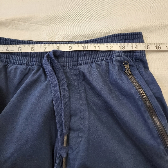 Under Armor Men's Navy Blue Jogger Zip Pockets Pants Drawstring Closure, sz MD - Picture 5 of 10